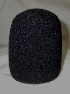 Black Windsock for Base Station Microphone Heil PR30 PR40 PR781 GM-5 + Others - Zdjęcie 1 z 1