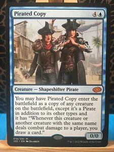 MTG - Raubkopien. Jumpstart 2022. Blaue mythische Kreatur - Gestaltwandler Pirat. - Bild 1 von 2