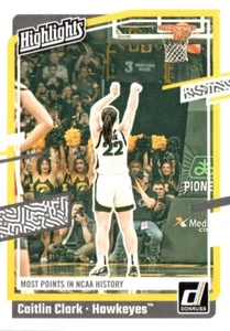 2024 Caitlin Clark Collection Basketball Card Donruss Highlights #H11 - Picture 1 of 2