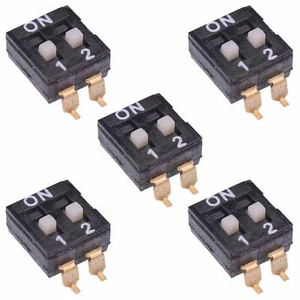 5 x 2 Way SMD DIL Switch 2.54mm - Picture 1 of 1