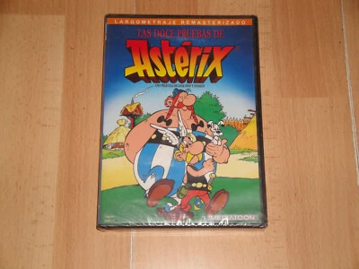 LAS DOCE PRUEBAS DE ASTERIX PELICULA DE ANIMACION EN DVD NUEVA PRECINTADA - Imagen 1 de 2