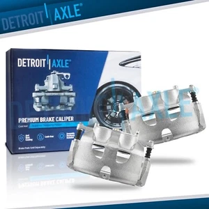 Front Brake Calipers w/ Brackets for 2012 2013 2015 2016 2017 Ford F-150 Lobo - Picture 1 of 7