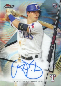 NICK SOLAK 2020 Topps Finest AUTO TEXAS RANGERS RC FA-NS - Picture 1 of 1