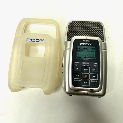 Zoom H2 Built-in Microphones Handheld Portable Stereo Digital Audio Recorder - Image 1 of 3