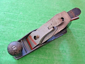 VINTAGE STANLEY H1203 HANDYMAN PLANE SMOOTH BOTTOM PLANE BLACK FROG USA MADE - Picture 1 of 11