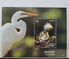 StVincent&Grenadines / Birds - Great Egret / 1v msheet mnh*