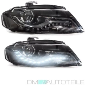 Scheinwerfer Audi A4 B8 8K BI-Xenon Rechts +LED Tagfahrlicht 07-11 Limo Avant - Bild 1 von 1