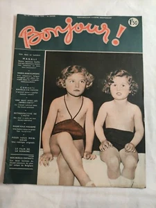 N7 Weekly Illustrate Independent Bonjour! 3 April 1938 No. 41 Combats Swiss - Picture 1 of 4