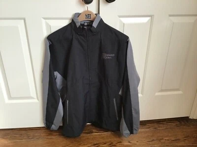 Jaqueta corta-vento masculina Gear For Sports zíper completo grande (L) logotipo S&P nova sem etiquetas - Imagem 1 de 4