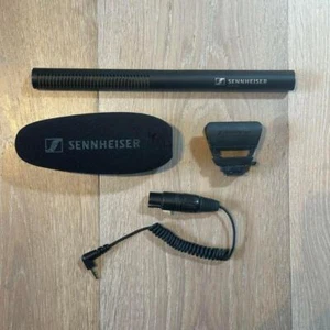 Sennheiser MKE 600 Shotgun Microphone Black Good Tested Condition - Picture 1 of 3