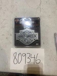 Harley Davidson Bar & Shield Brusched Hitch Plug 2" & 1.25" Receiver Plug - Picture 1 of 5