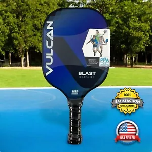 Almohadilla de pickleball de grafito Vulcan Blast agarre de cojín facial ligero - Imagen 1 de 19