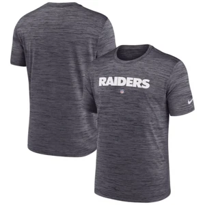 Nike DRI-FIT Youth Las Vegas Raiders T-Shirt Black Size M 10/12 - Picture 1 of 1