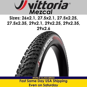 Vittoria Mezcal III XC Trail 26, 27.5, 29x2.1, 29x2.25 29x2.35 Tubeless MTB Tire - Picture 1 of 10