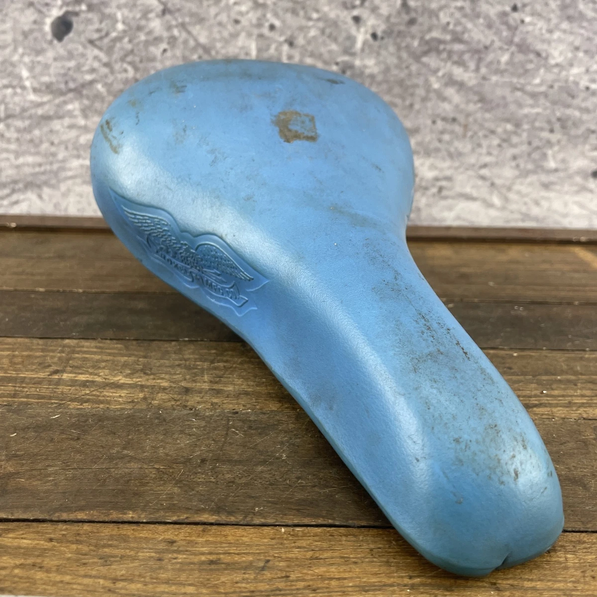 BMX Bike-Old School Blue Saddles, Seat Vintage Bike Parts for sale