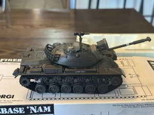 Corgi 1/50 Scale Firebase 'Nam M48-A3 Patton US Army Diecast Tank #US 50304 NIB - Picture 1 of 12