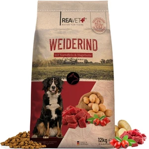 REAVET Hundefutter Trocken 12kg - Rind Hundetrockenfutter Glutenfrei Futter Hund - Bild 1 von 6