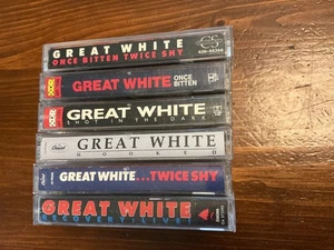 Vintage Great White Cassettes - Bild 1 von 2