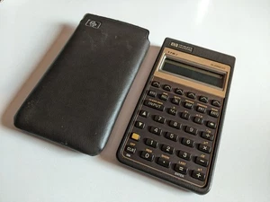 HP-17B II Vintage Business Taschenrechner - Hewlett Packard 1987 Infrarot Etui - Bild 1 von 7