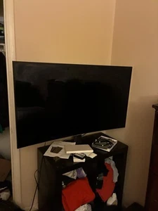 Samsung 48" ULTRA SMART CURVED LED HDTV 4k UN48JS9000F Used No Remote or Box - Picture 1 of 7