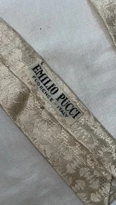 Cravatta Emilio Pucci 100% Seta - Imagen 1 de 6