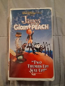 James and the Giant Peach VHS Movie Animation Walt Disney Home (1996), Clamshell - Picture 1 of 10