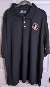 Florida State Seminoles Camisa Para Hombres 3XL XXXL Russell Golf Polo Colegio FSU Logo - Imagen 1 de 7