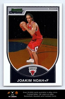 2007-08 Bowman Chrome No116 Joakim Noah RC SP 0072/2999 - Изображение 1 из 2