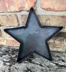 HC ACCENTS India Metal Pesado ESTRELLA Decoración Hierro Fundido 10” AMERICANA - Imagen 1 de 9