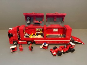 LEGO SPEED CHAMPIONS 75913: F14 T & Scuderia Ferrari Truck - RETIRED 95%complete