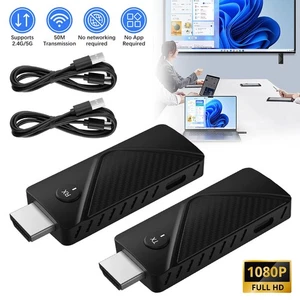 4K Wireless HDMI Transmitter and Receiver 1080P PC TV Audio Video HDMI Extender/ - Picture 1 of 15