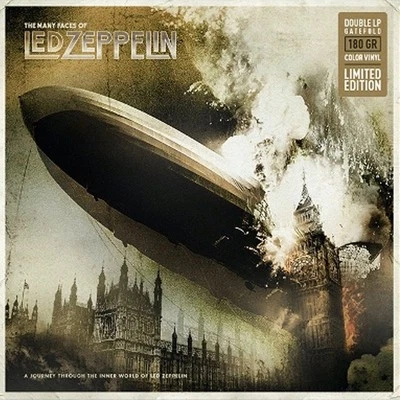 Many Faces of LED Zeppelin/Variés  2XVinyle (Ltd 180gm marron marbré) - Photo 1/3