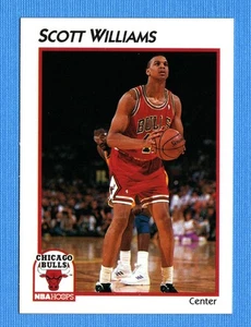 1991-92 NBA Hoops McDonald's #70 Scott Williams Bulls - Picture 1 of 1