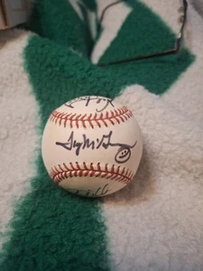 Tug McGraw plus 6 Signed Major League Baseball Philadelphia Phillies JSA COA  - Picture 1 of 6