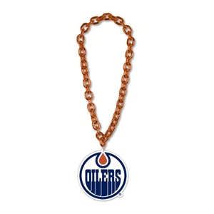 WinCraft Edmonton Oilers Big Chain Logo Necklace - Picture 1 of 1