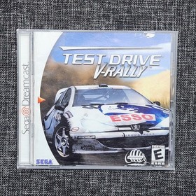 Test Drive V-Rally Sega Dreamcast 2000 Complete in Box