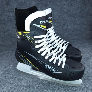 CCM Tacks 1092 Patines de Hockey sobre Hielo Senior Hombres Talla 11 Negro Amarillo Excelente - Imagen 1 de 17