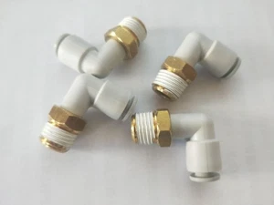 10PC SMC elbow Brand New KQ2L06-01AS/KQ2L06-01S - Picture 1 of 3
