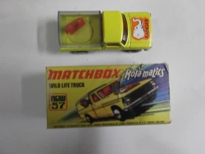 Matchbox No57 Wild Life Truck original box. - Picture 1 of 1