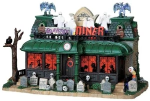 Lemax Spooky Town Graveside Diner 95805 Retired Lighted Building - Bild 1 von 1