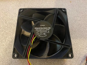 OEM Dell Sunon DC 12V 3 Pin Fan 92 x 25 X755M EE92251S3-D020-C99 - Picture 1 of 3