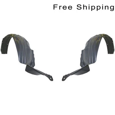 Inner Fender Splash Shield Set of 2 Front LH & RH Side Fits 2002-06 Honda CR-V - Image 1 of 4