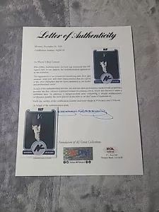NF Signed Cut Card 1/1 PSA Rare Nathan Feuerstein Rapper **Rare* Full LOA - Picture 1 of 9