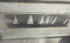 WALTER DUBOIS RICHARDS Pencil Signed ARTIST PROOF Litho "E22S at a Mark" - Picture 1 of 11
