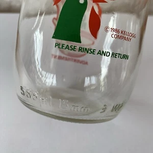 Vintage Kelloggs Cornflakes Milk Bottle - 1980’s advertising - Here’s the Milk - Picture 1 of 6