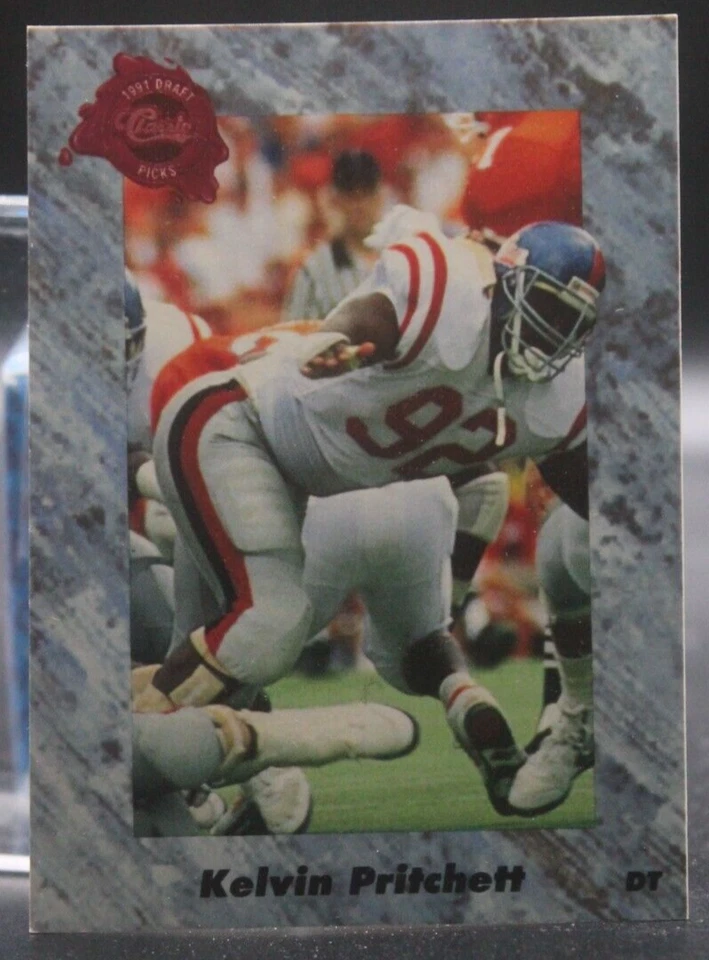Kelvin Pritchett (Ole Miss Rebels/RC) - 1991 Classic Draft Picks #118 - Image 1 of 1