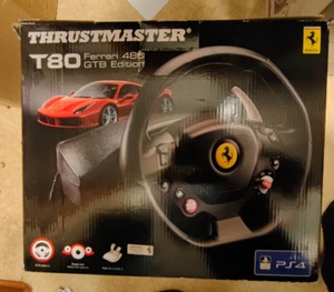 Thrustmaster T80 Ferrari 488 GTB Édition - Volant Pour PS4 / PC - NEUF - Photo 1/1