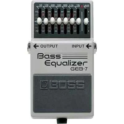 BOSS GEB-7 – 7-Band Bass EQ Pedal - Image 1 of 2