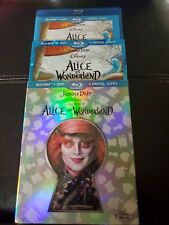 Alice in Wonderland (Blu-ray/DVDw/ Collectible Character Cards and Slipcover 