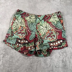 VTG Reyn Spooner Men's Swim Trunks Medium Tropical Floral Water Paints Lined - Picture 1 of 10